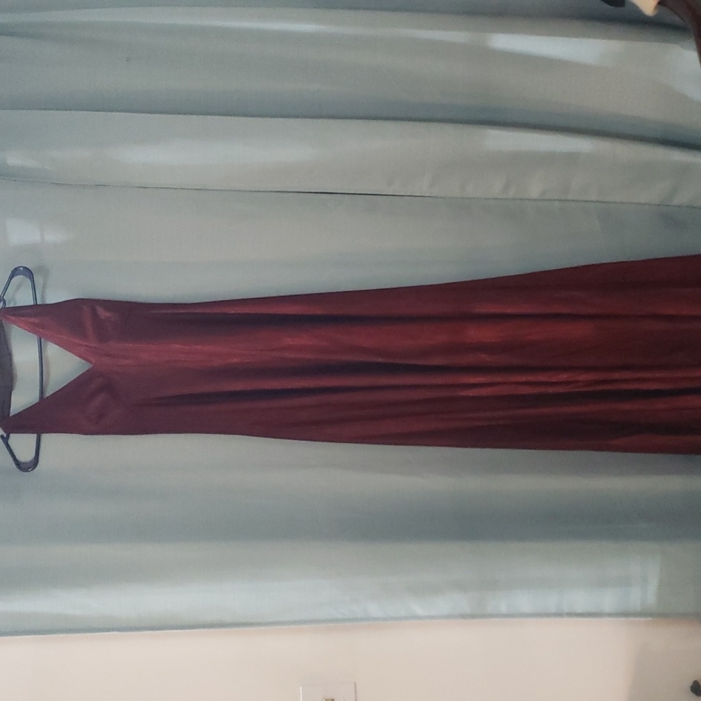 Vintage Shimmery red gown